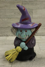 Load image into Gallery viewer, Vintage 1989 ATP 8" Witch Figurine - Motion Sensor - Used