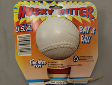 Load image into Gallery viewer, Husky Hitter Plastic Bat and Ball - Ages 3+ - New