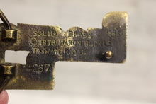 Load image into Gallery viewer, Vintage1978 Racquet Ball Brass Belt Buckle - Used