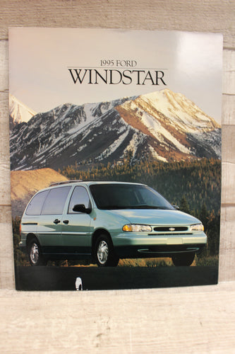 Vintage 1995 Ford Windstar Brochure Catalog -Used