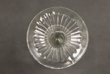 Load image into Gallery viewer, Jeannette Iris &amp; Herringbone Clear Liquor Cocktail Glass - Used