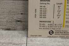 Load image into Gallery viewer, Ammo 1 1/2&quot; Drive Pins for Use with Drivetool - 10 Fasteners - NR415 - New