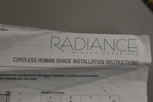 Load image into Gallery viewer, Radiance Cordless Roman Shade - 33.5" x 64" - Color: Driftless - New Parts Only