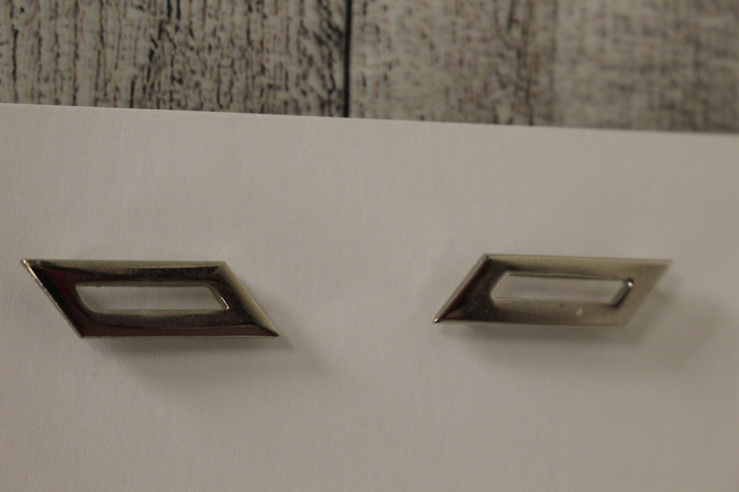 US Navy Collar E-2 Insignia Rank - Set of 2 - Used