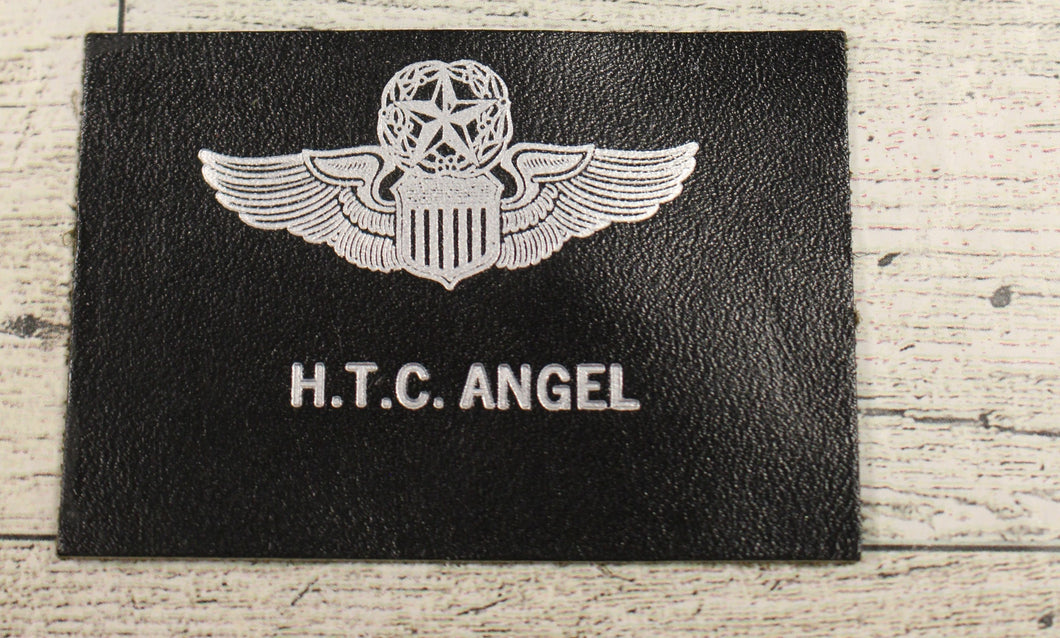 H.T.C. Angel Leather Patch - Used