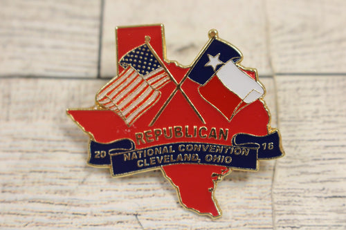 Republican National Convention 2016 Lapel Pin - Used