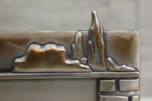 Load image into Gallery viewer, Humpty Dumpty Metal Picture Frame - Holds a 4x6&quot; Picture - Brushed Silver