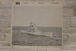 US Naval Cruiser Battleship Vessels & Aircraft ID Identification Cards - You Pick