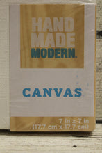 Load image into Gallery viewer, Hand Made Modern 7" x 7" Canvas - Blank - For Painting - New