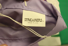 Load image into Gallery viewer, Vintage Streakers Purple Flower Windsock - 33&quot; Long - USA Made - Used