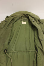 Load image into Gallery viewer, Vintage 1962 Vietnam Era Man's Cotton Wind Resistant Sateen Coat - Small Regular