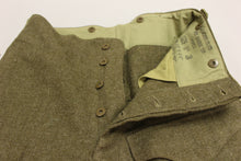 Load image into Gallery viewer, British 1951 Battle Dress Serge Trousers - Size. No 3 - Used