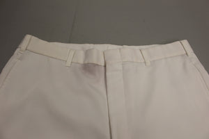 US Navy Men's White Service Dress Trousers - Size: 35L - 8405-01-076-0749 - Used