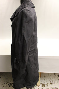Vintage Military Women's Trenchcoat/Rain Jacket - 10R - Black - Used