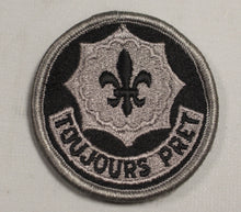 Load image into Gallery viewer, US Army 2nd Cavalry Regiment Toujours Pret Patch - Hook &amp; Loop Backing - Used