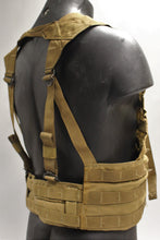 Load image into Gallery viewer, USMC Molle II FLC Fighting Load Carrier Equipment Tactical Vest - Coyote Brown
