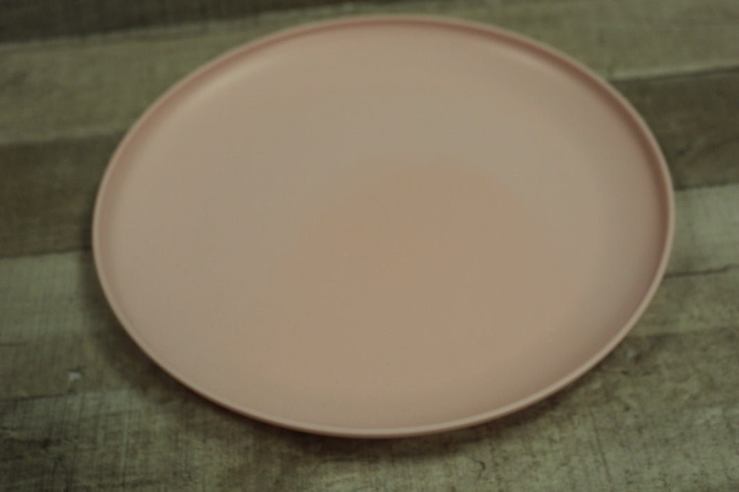 Room Essentials Plastic Serving Plate -Pink -Used