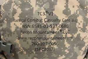 Recon Mountaineer TC3 V1 Tactical Combat Casualty Care Bag - 6545-01-537-0686