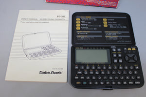 Radio Shack Electronic Organizer 32K Memory EC-357 -Used