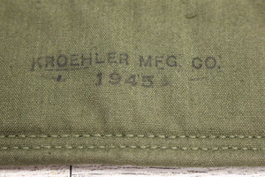 WWII 1945 Kroehler Mfg Co Equipment Shoulder Pad - Used
