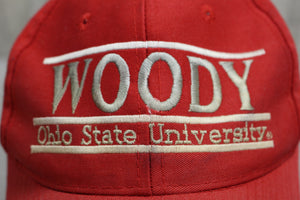 Woody Ohio State University Baseball Cap - Adjustable - Used