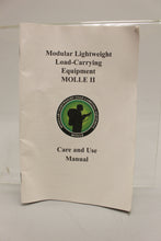 Load image into Gallery viewer, Modular Lightweight Load-Carrying Equipment Care and Use Manual - Used