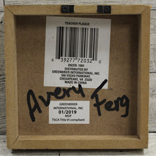 Load image into Gallery viewer, I Teach What&#39;s Your Superpower Plaque Sign - 4.5&quot; x 4.5&quot; - Teacher Gifts - Used