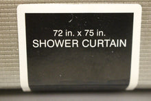 Load image into Gallery viewer, Nicole Miller Signature Shower Curtain - Honeymoon Suite Platinum - 72x75 - New