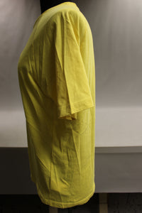 Adidas Climalite Cotton T-Shirt - Medium - Yellow - Used