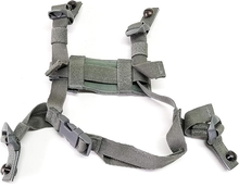 Load image into Gallery viewer, US Army 4 Point Chin Strap with Screws - Foliage Green - 8470-01-530-0868 - New