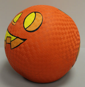 Vintage 2004 Baden Rubber 8 Inch Halloween Jack-O-Lantern Pumpkin Ball