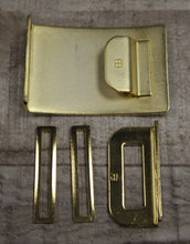 Load image into Gallery viewer, USMC Marine Corp Plain Uniform Belt Buckle - Smooth Gold Finish - New