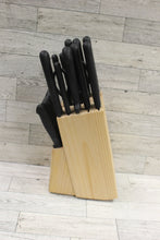 Load image into Gallery viewer, Philippe Richard Professional Knife Set With Wood Block - 19 Piece - New