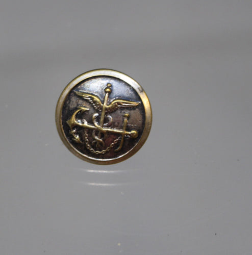 WW II US Navy Medical Officer Button - 9/16