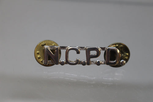 N.C.P.D. Tie Tac Pin - Used