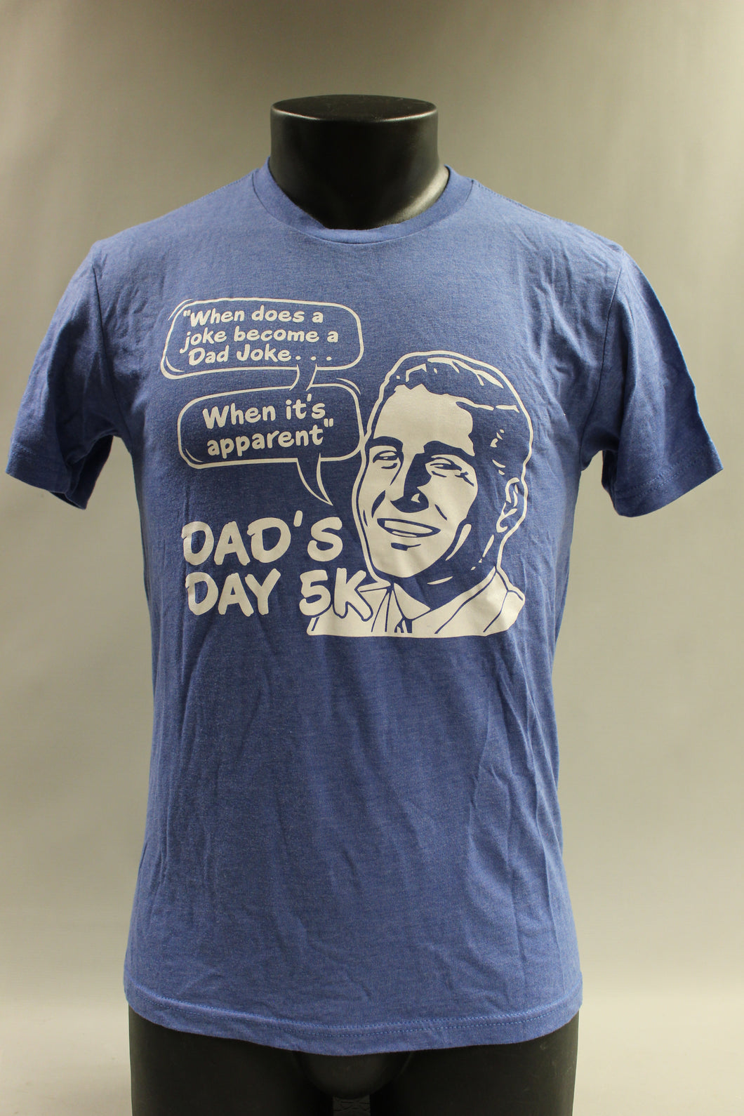 When does a joke become a Dad joke...When it's apparent - Dad's Day 5K T-Shirt