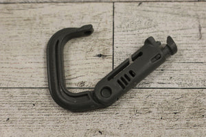 Military Issued GrimLoc D-Ring Locking Carabiner - Molle Webbing - Foliage Green