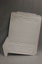 Load image into Gallery viewer, Welcome to Miller Time Drive-In Metal Sign - Used