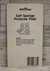 5/16" Self Sticking Soft Sponge Protector Pads - Walnut 3881 - New