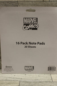 Vintage Marvel Comics Mini Note Pads - Set of 16 - New
