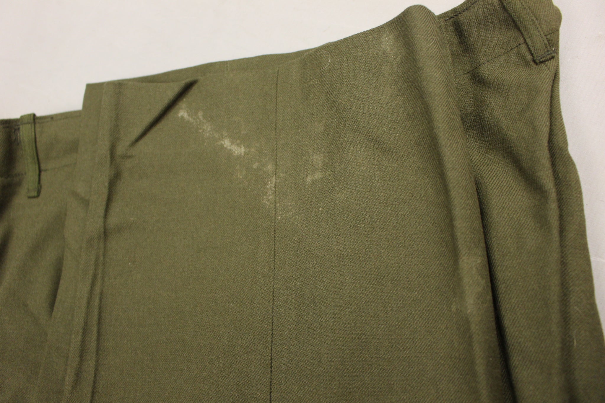 M Army Wool OD Field Trousers   Choose Size   Used – Military