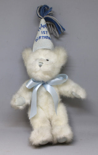 Boyds Bear Happy 1st Birthday Bear - Used