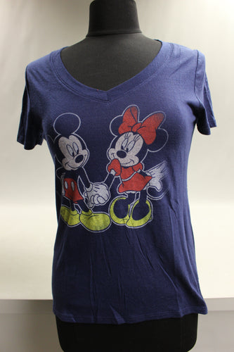 Disney Mickey & Minnie T-Shirt - Small - Used