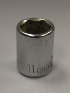 Craftsman 11mm 6 Point 1/4" Drive Shallow Socket - EE-43509- Used