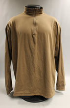Load image into Gallery viewer, XGO Technical Apparel Quarter-Zip Long Sleeve Shirt - Coyote - Size: 2XL - Used