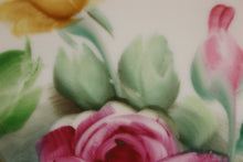 Load image into Gallery viewer, Vintage Gold Trim A. Tuboi Hand Painted Floral Plate -Signed - Used