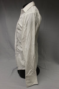 After Six Men's Formal Dress Shirt - 15 x 34 - White -Used