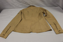 Load image into Gallery viewer, US Army Women&#39;s Long Sleeve Dress Shirt - Tan - Not Tuck In - Size: 8 Long - New