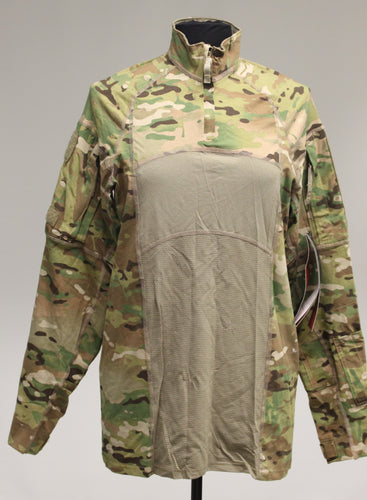 Army Multicam Advanced Improved Combat Shirt With 1/4 Zipper - Large - New