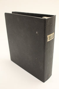 New York Loose Leaf Corp 3 Ring Binder - US Government - Black - Width: 2.5"